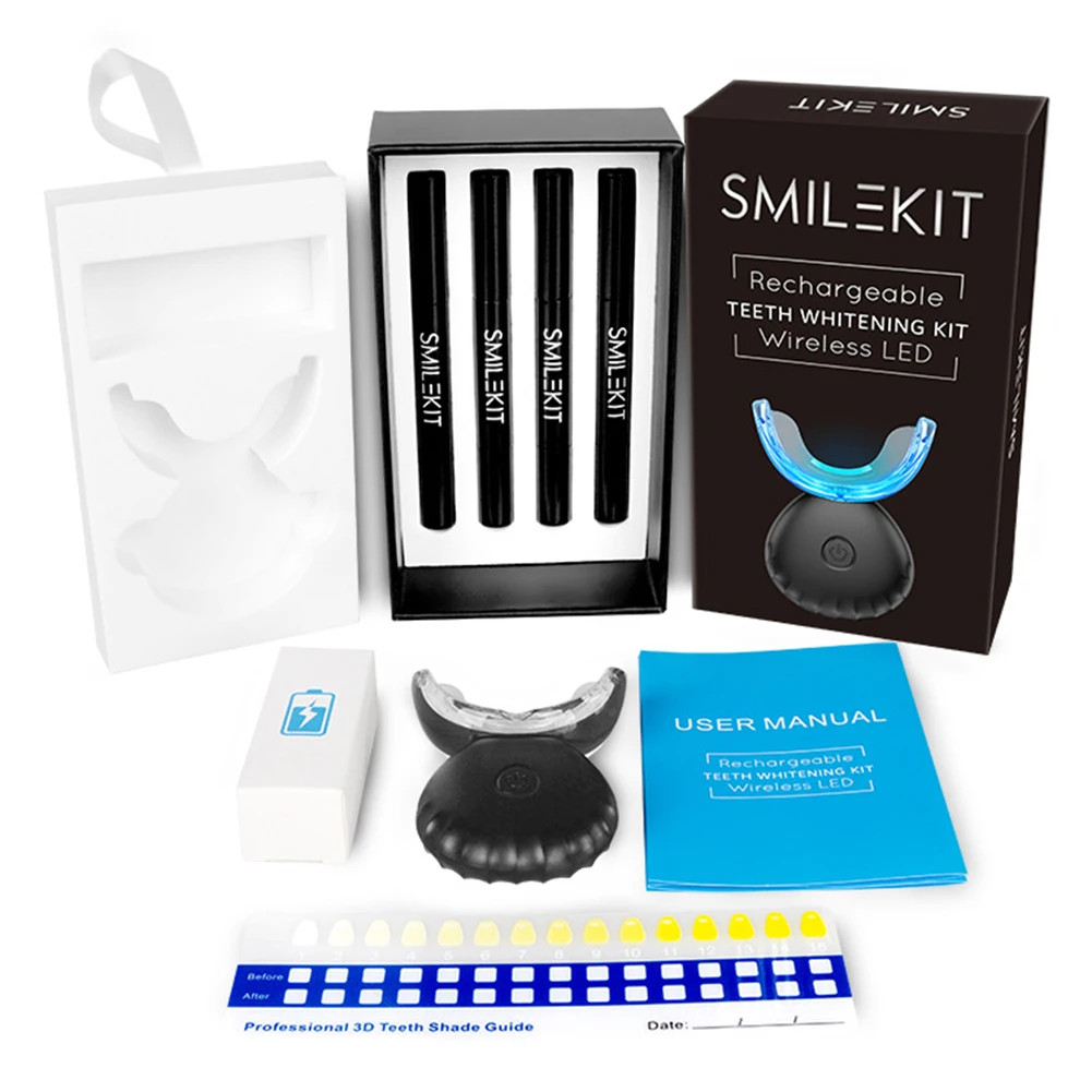 Teeth Whitening Led Kit - Dental Teeth Whitening Kit Mini 16