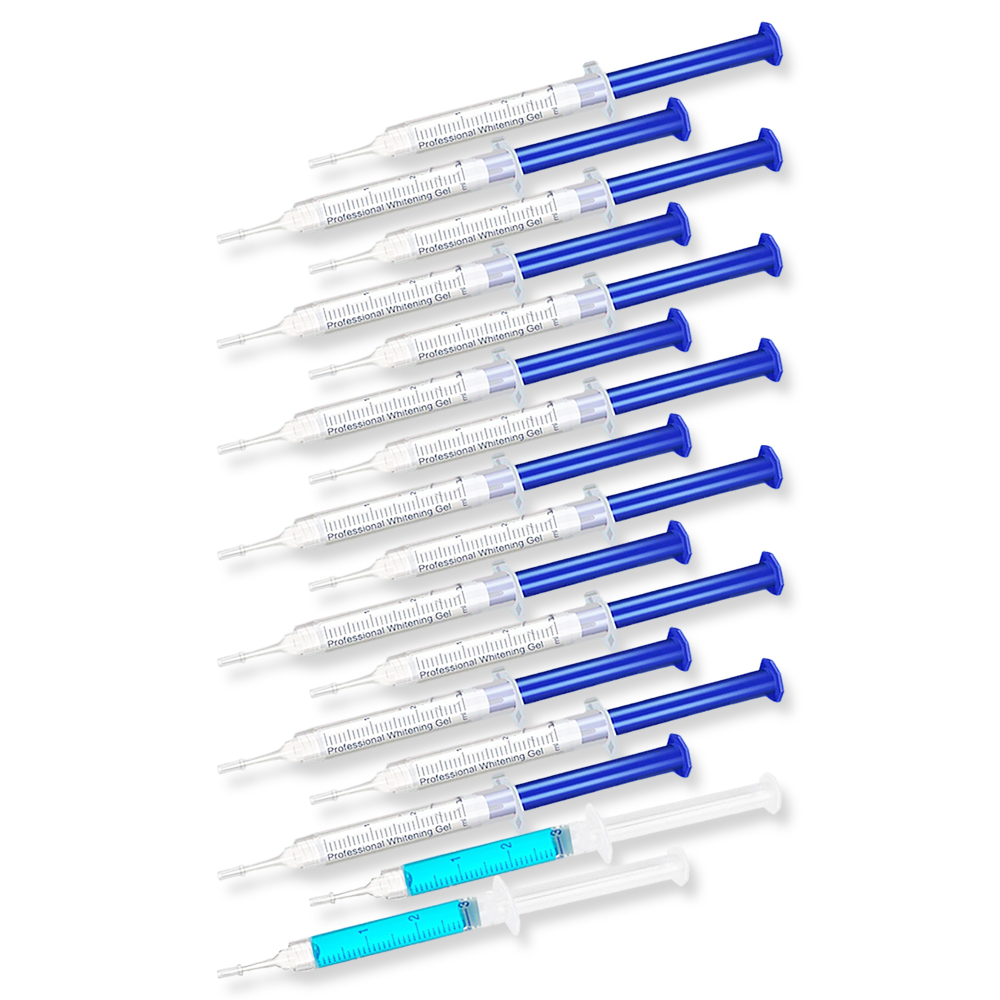 Teeth Whitening Led Kit - Teeth Whitening Gel Mint Flavor Gentle