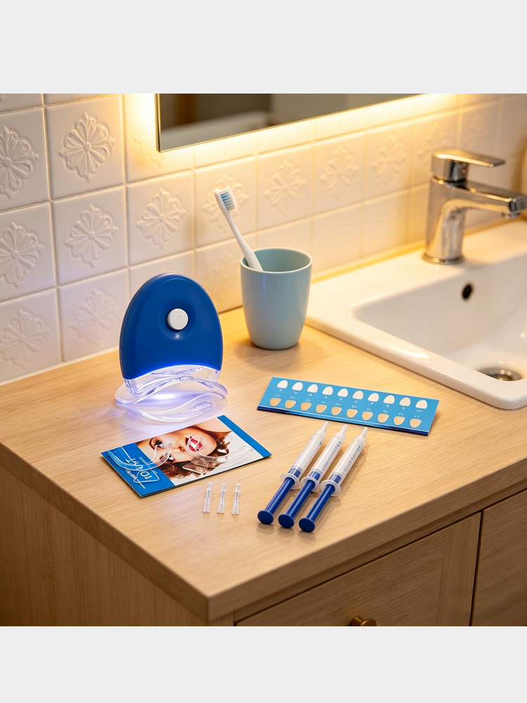 Teeth Whitening Led Kit - Glorysmile Teeth Kit - LED Light,