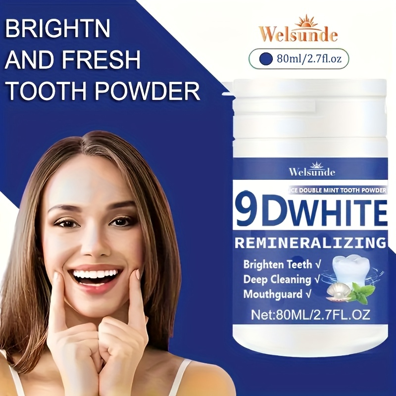 9D White Remineralizing Hydrox - Teeth Whitening Powder recension och pris