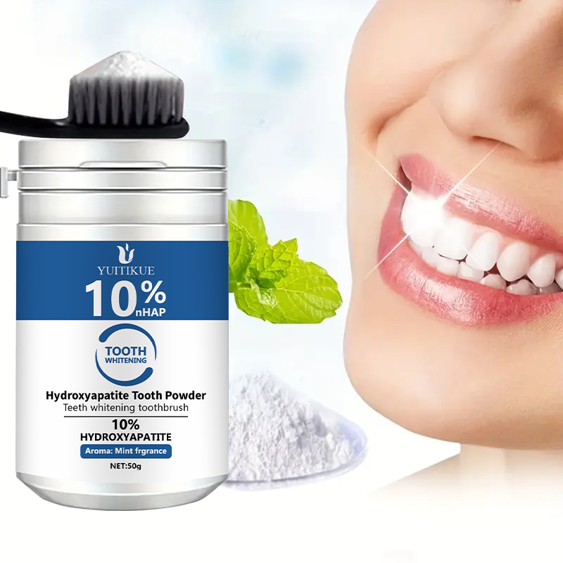 YUTIKUE 10% nHAP Tooth Powder  - Teeth Whitening Powder recension och pris