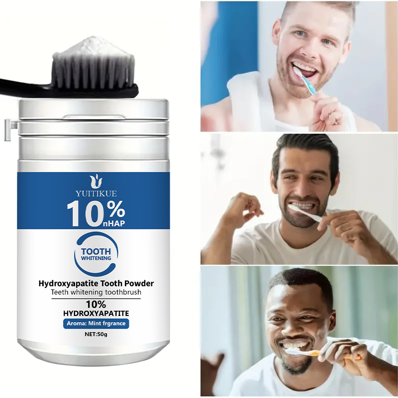 YUTIKUE 10% nHAP Tooth Powder  - Teeth Whitening Powder recension och pris