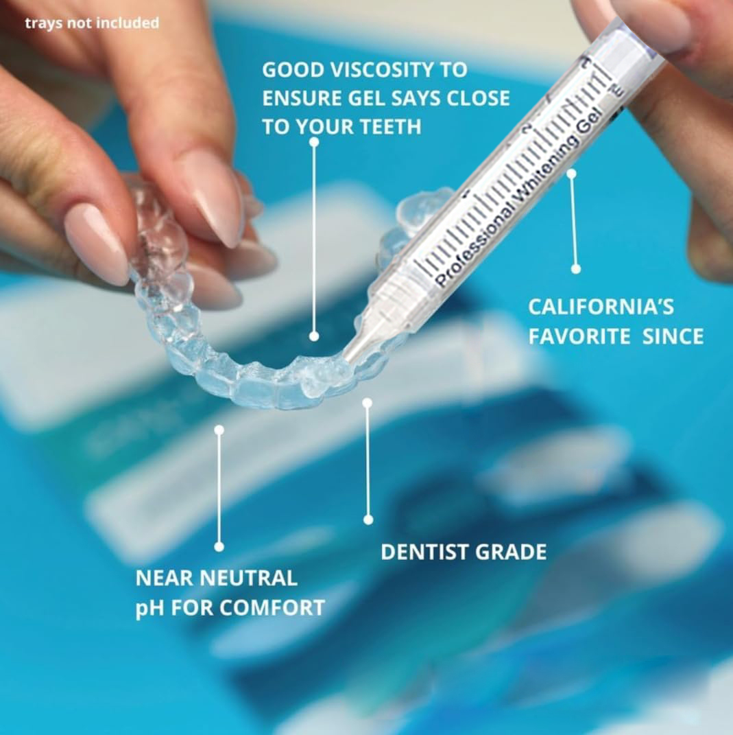Teeth Whitening Gel Refill Syr - Teeth Whitening Led Kit recension och pris