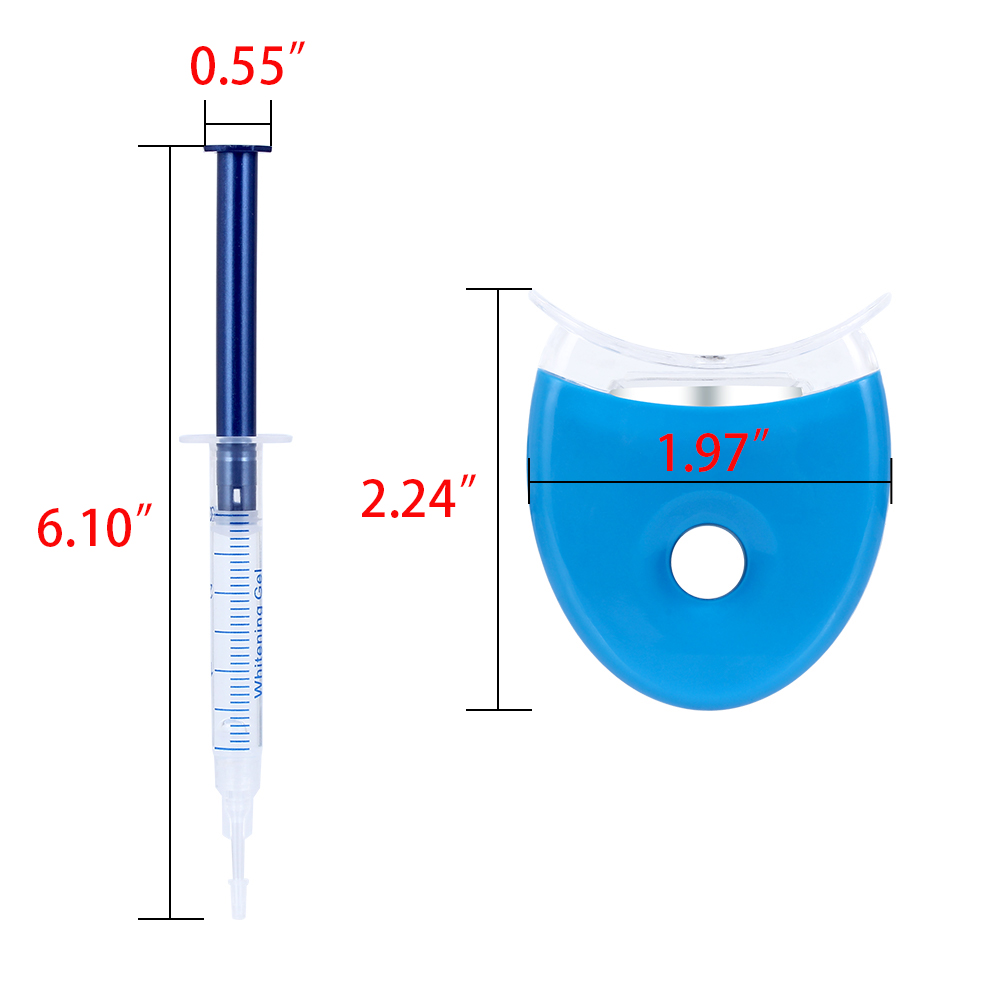 1 set Teeth Whitening 44% Pero - Teeth Whitening Led Kit recension och pris