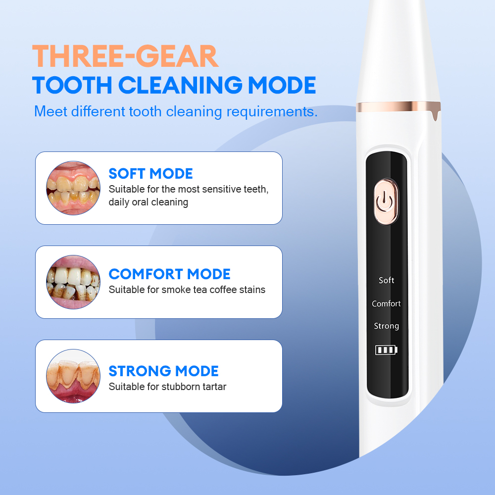 Ultrasonic Dental Calculus Rem - Teeth Whitening Strips recension och pris