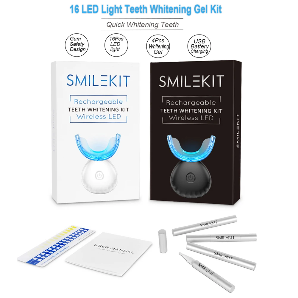 Dental Teeth Whitening Kit Min - Teeth Whitening Led Kit recension och pris