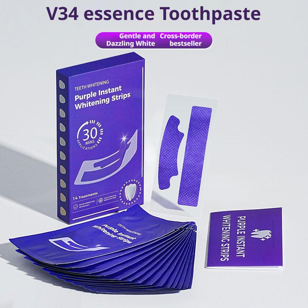 V34 Teeth Whitening Strips - E - Teeth Whitening Strips recension och pris